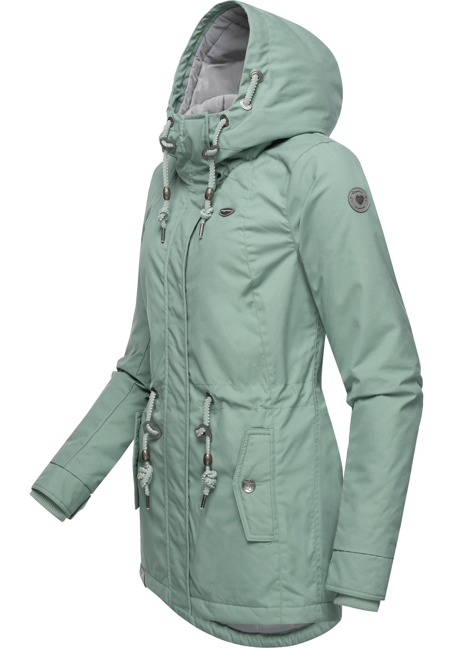Ragwear Winterjacke Monadis Black Label stylischer Winterparka für die kalt günstig online kaufen