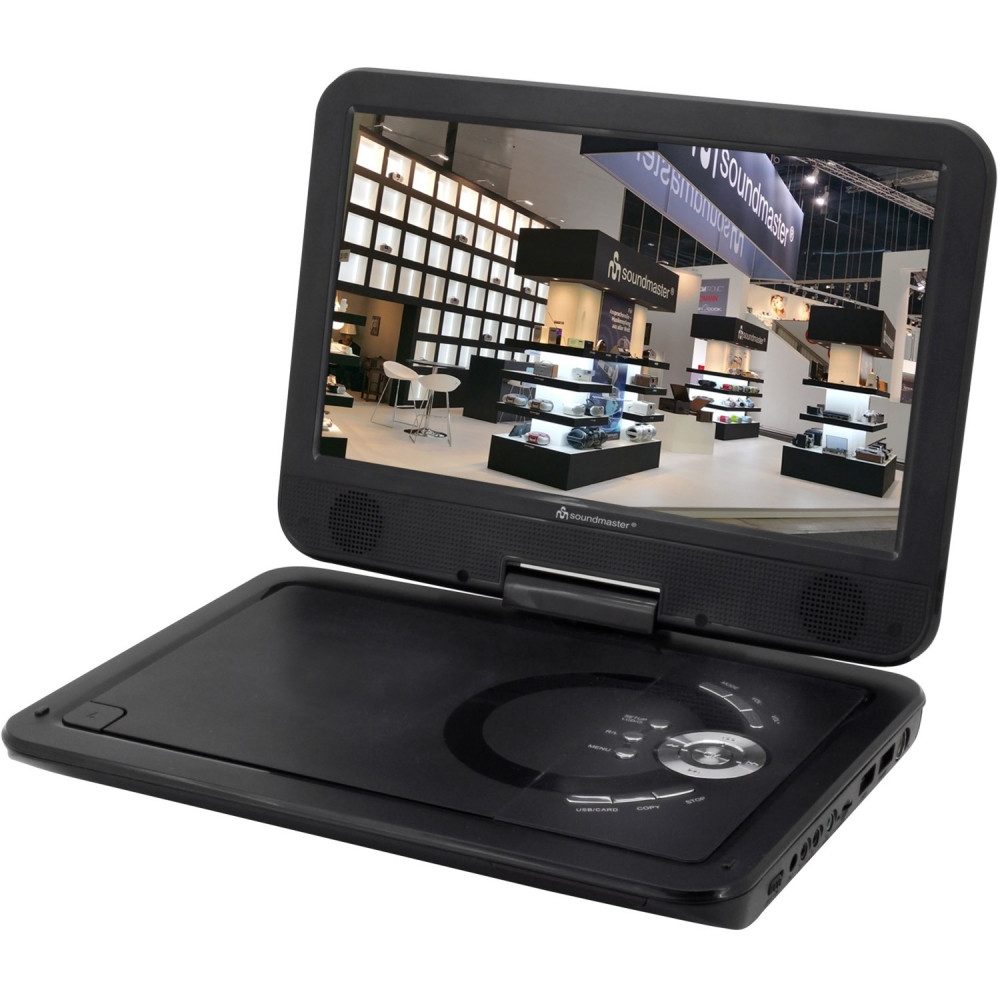 Soundmaster PDB1910SW DVD-Player mit 10,1 Zoll schwarz DVD-Player
