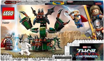 LEGO® Konstruktionsspielsteine Angriff auf New Asgard (76207), LEGO® Marvel, (159 St)