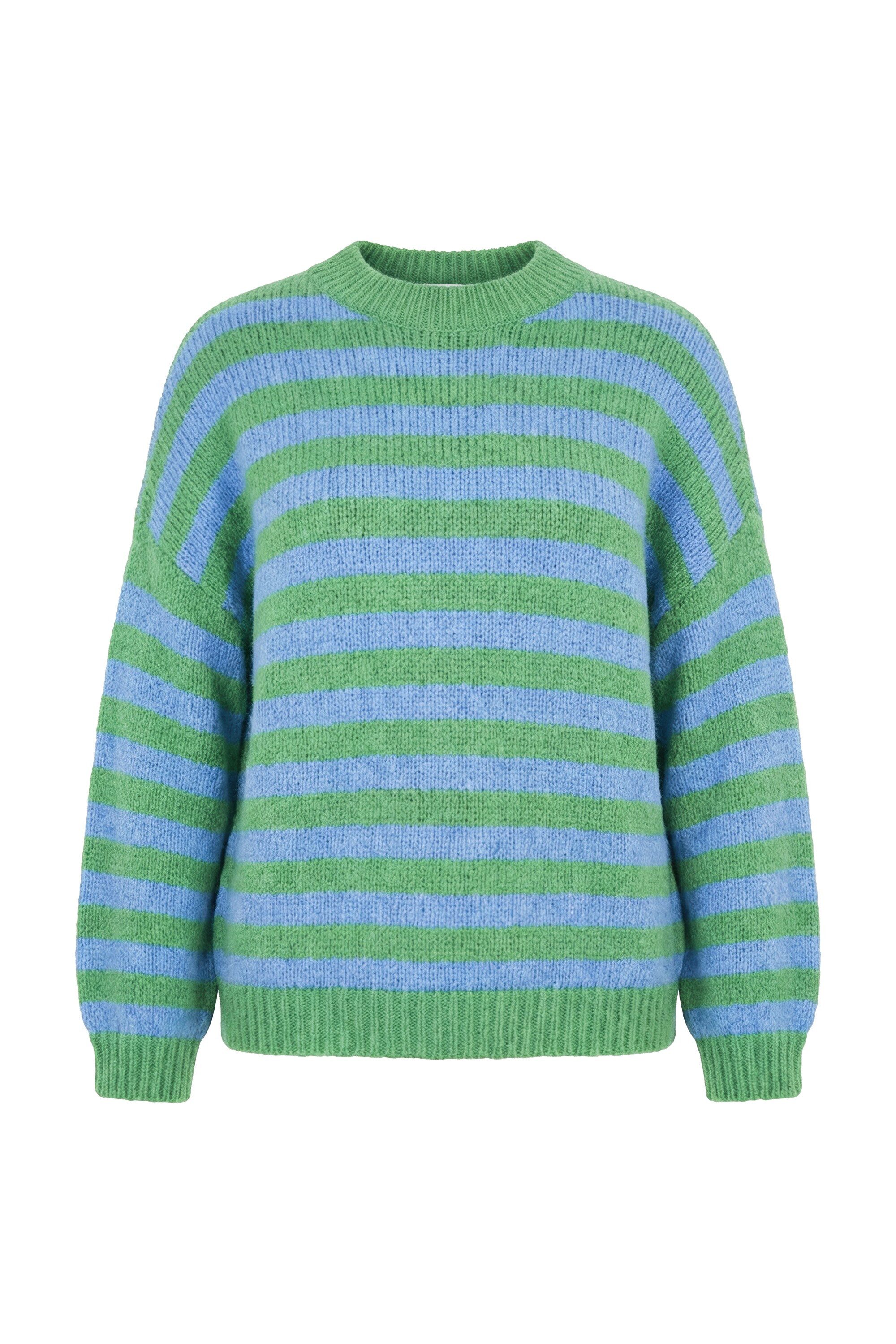 Studio Untold Strickpullover Pullover oversized Grobstrick Colorringel günstig online kaufen