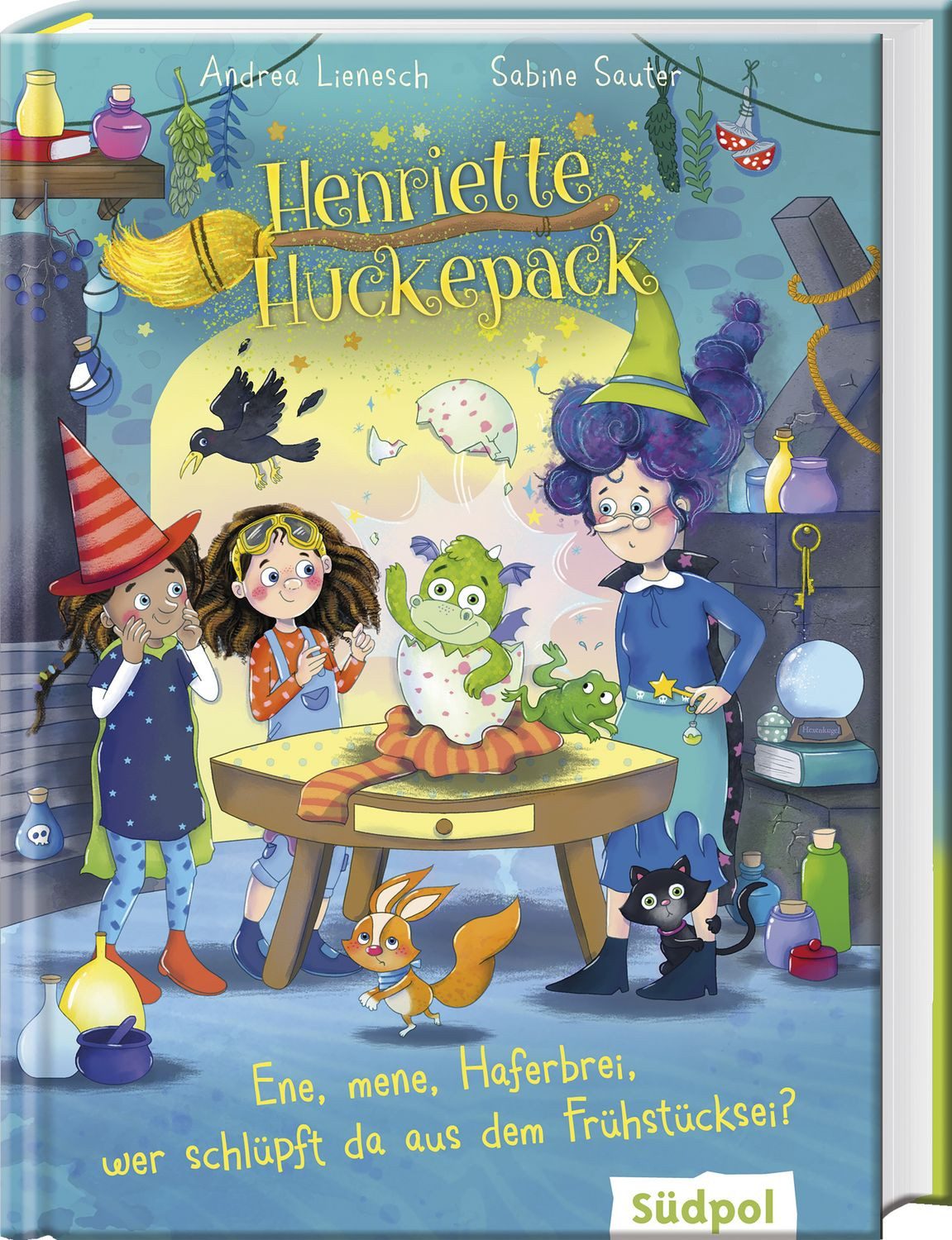 Kinderbuch Henriette Huckepack – Ene, mene, Haferbrei, wer schlüpft da aus dem Fr Andrea Lienesch, Sabine Sauter