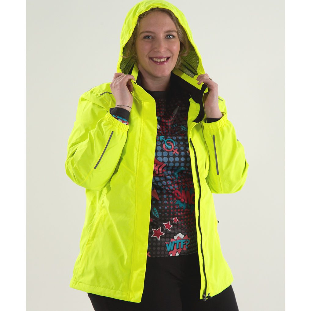 RennerXXL Regenjacke P-Rain Damen XXL Fahrradjacke - Leichter Wetterschutz für Bikerinnen