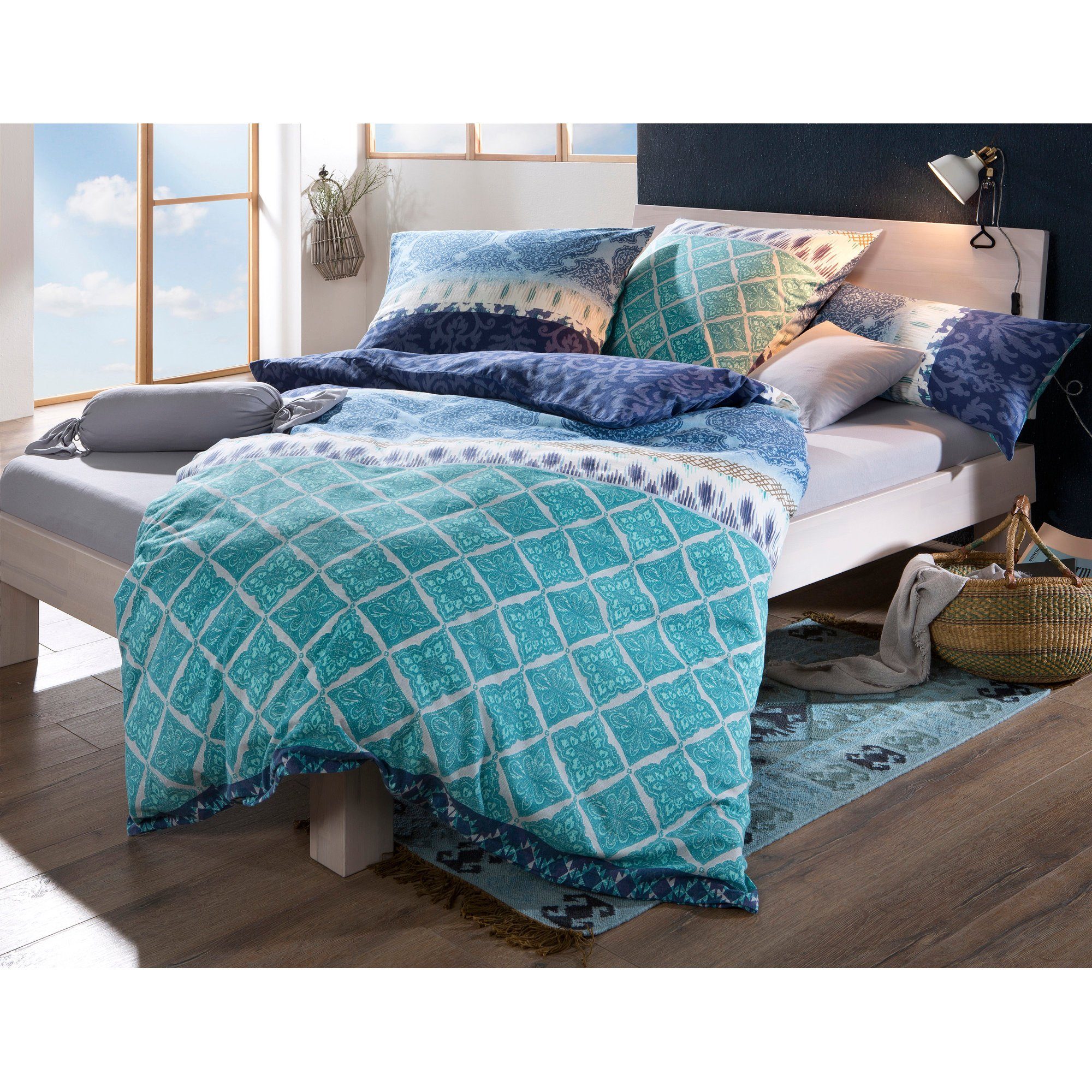 fleuresse Bettwäsche Bettwäsche, Biber, Ornamente günstig online kaufen