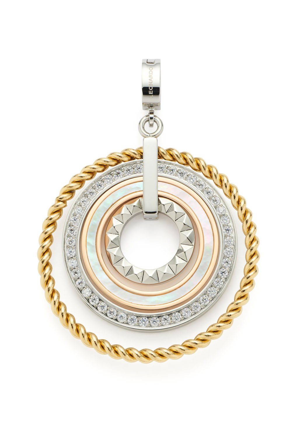 LEONARDO Charm-Einhänger Geometria Clip&Mix, 021639, mit günstig online kaufen