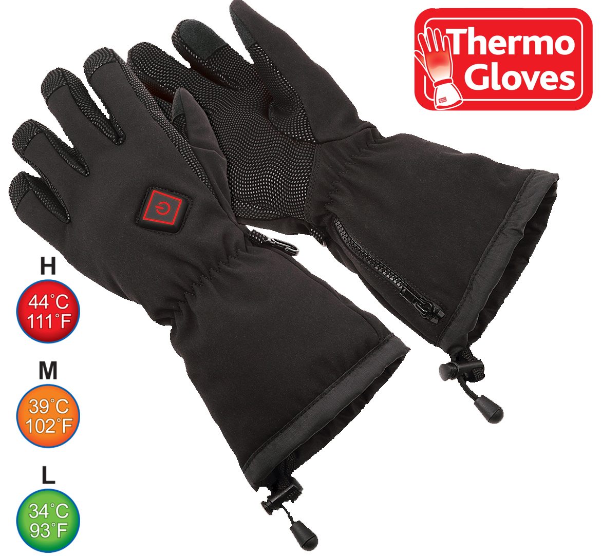 die Thermo Ski Handschuhe Skihandschuhe SKI beheizbaren GLOVES THERMO