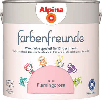Alpina Wandfarbe farbenfreunde, für Kinderzimmer, matt, 2,5 Liter
