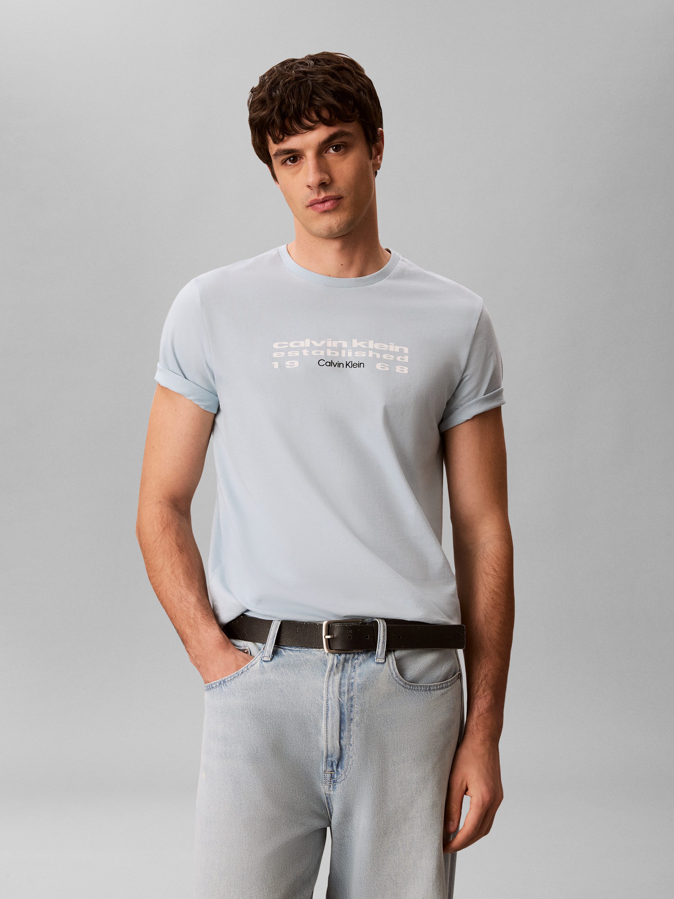 Calvin Klein Jeans T-Shirt CALVIN KLEIN FUTUR Regular fit mit Rundhalsausschnitt