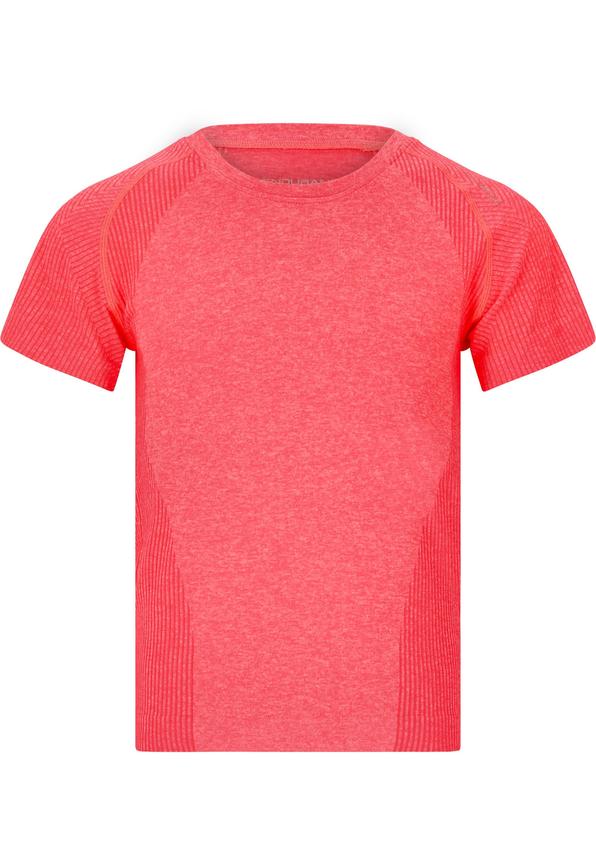 Jr. ENDURANCE atmungsaktivem aus rosa Funktionsstretch Funktionsshirt Halen (1-tlg)