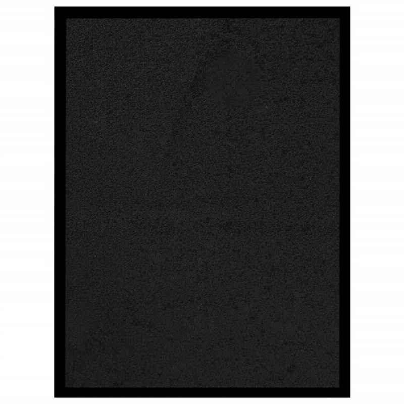 Fußmatte Fußmatte Schwarz 40x60 cm, vidaXL, Rechteckig