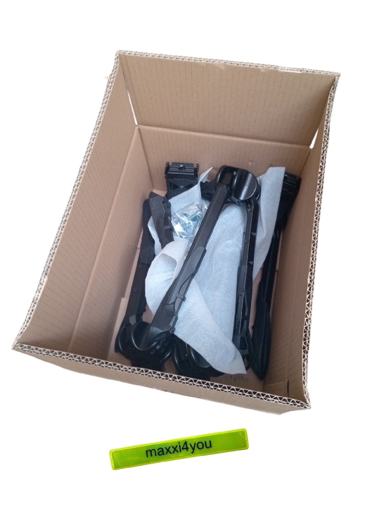 maxxi4you Fahrrad-Doppelständer Fahrrad Doppelständer Set Ursus "Jumbo" für 28 Zoll inkl. Reflexband