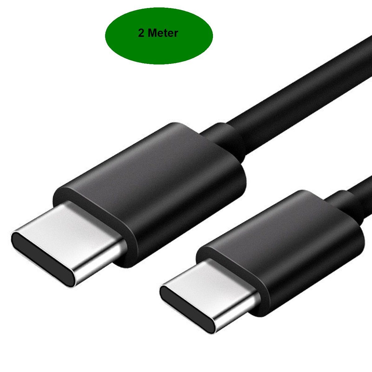 Ventarent Schnellladegerät USB C für Samsung Galaxy S26 S25 S24 S23 S22 Ultra USB-Ladegerät (2,77 mA, Set, 2-tlg., 1x Ladekabel 2 Meter + 1x Adapter 25 Watt USB – Bild 2 von 5