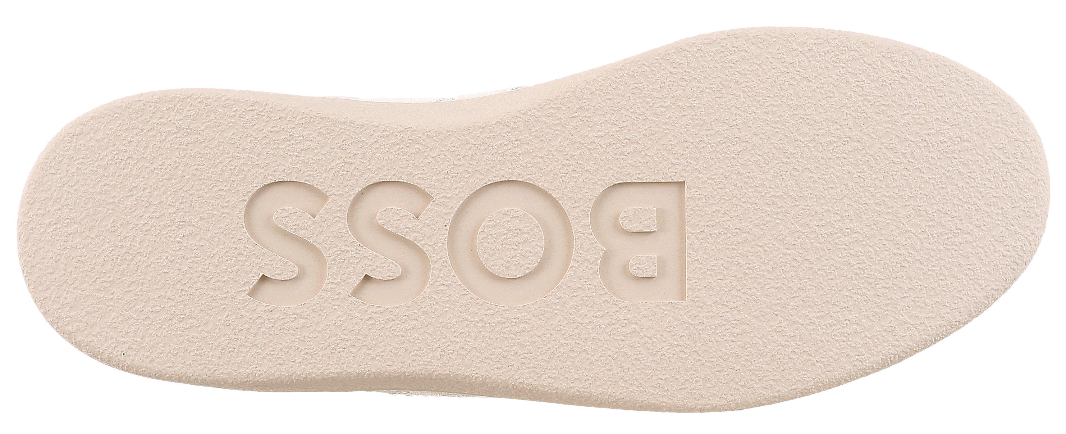 BOSS ORANGE Everlynn Tenn Sneaker Schnürschuh,Halbschuh,Freizeitsneaker mit Kontrastbesatz an der Ferse