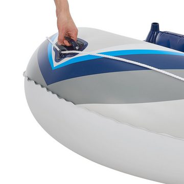 ArtSport Schlauchboot, bis 4 Personen - inkl. Luftpumpe, Paddel und mehr