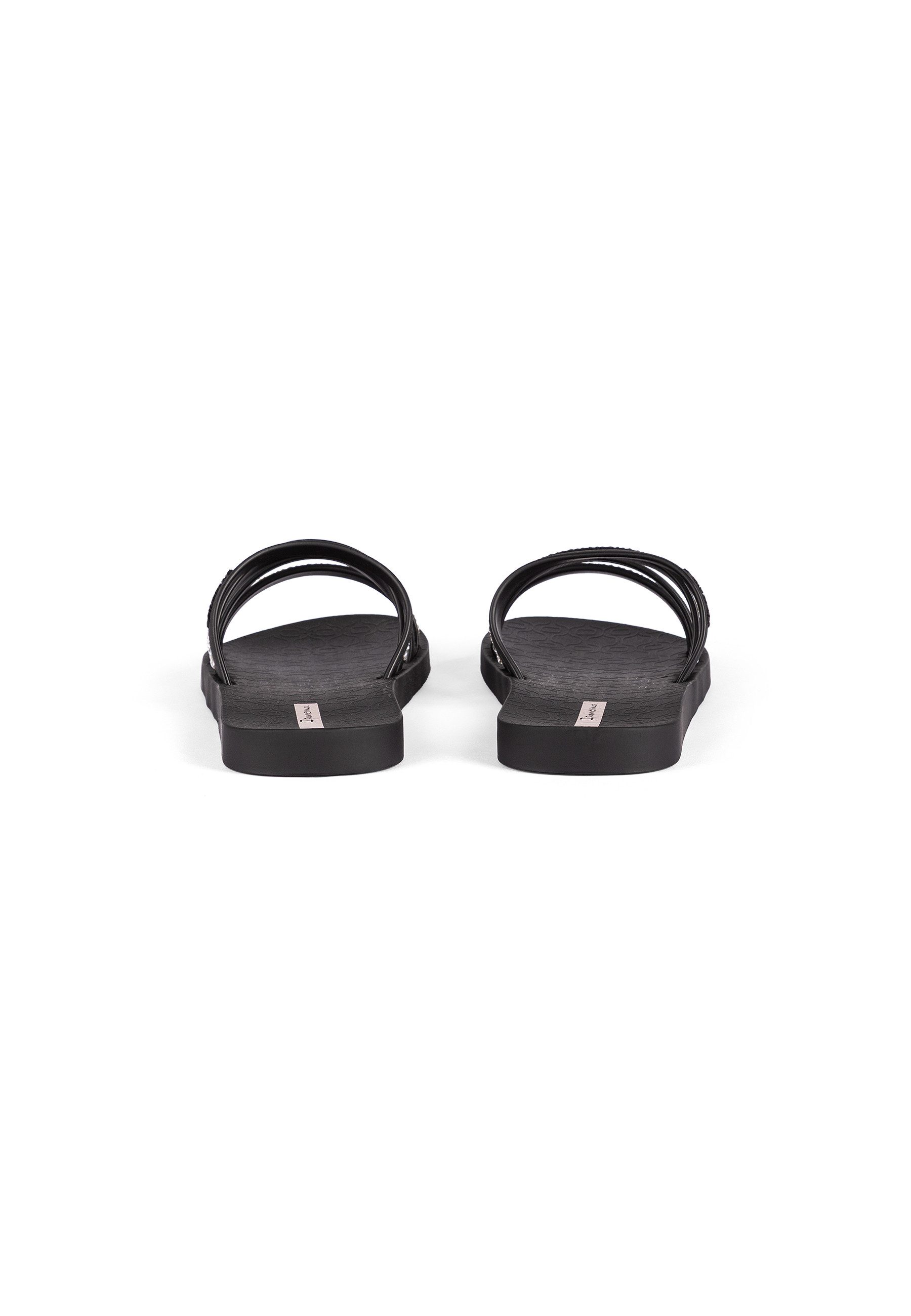 Ipanema CHIC SLIDE FEM - Badelatschen / Slides Pantolette Bade-Slides mit eleganter Metall-Applikation
