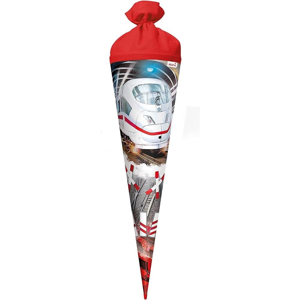 Schultüte Schnellzug mit Folieneffekt