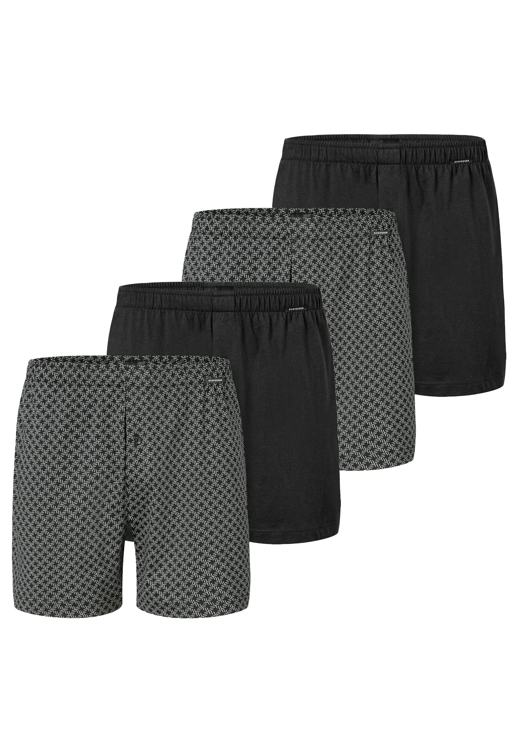 Boxershorts 4er Pack Singel-Jersey