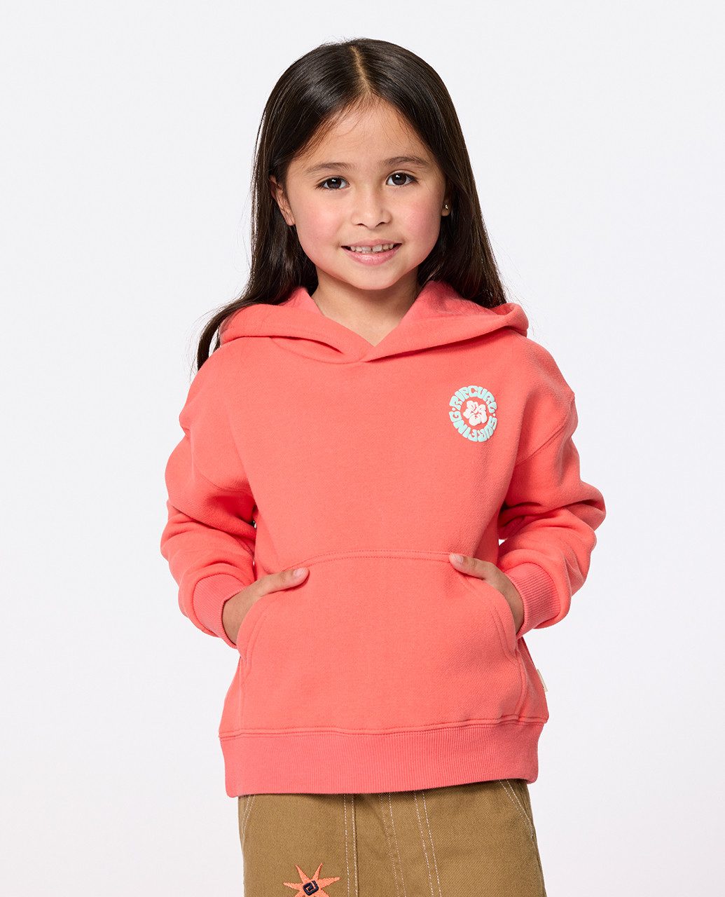 Rip Curl Kapuzenpullover Luxe Surf Hoodie für Mädchen (1-8 Jahre)