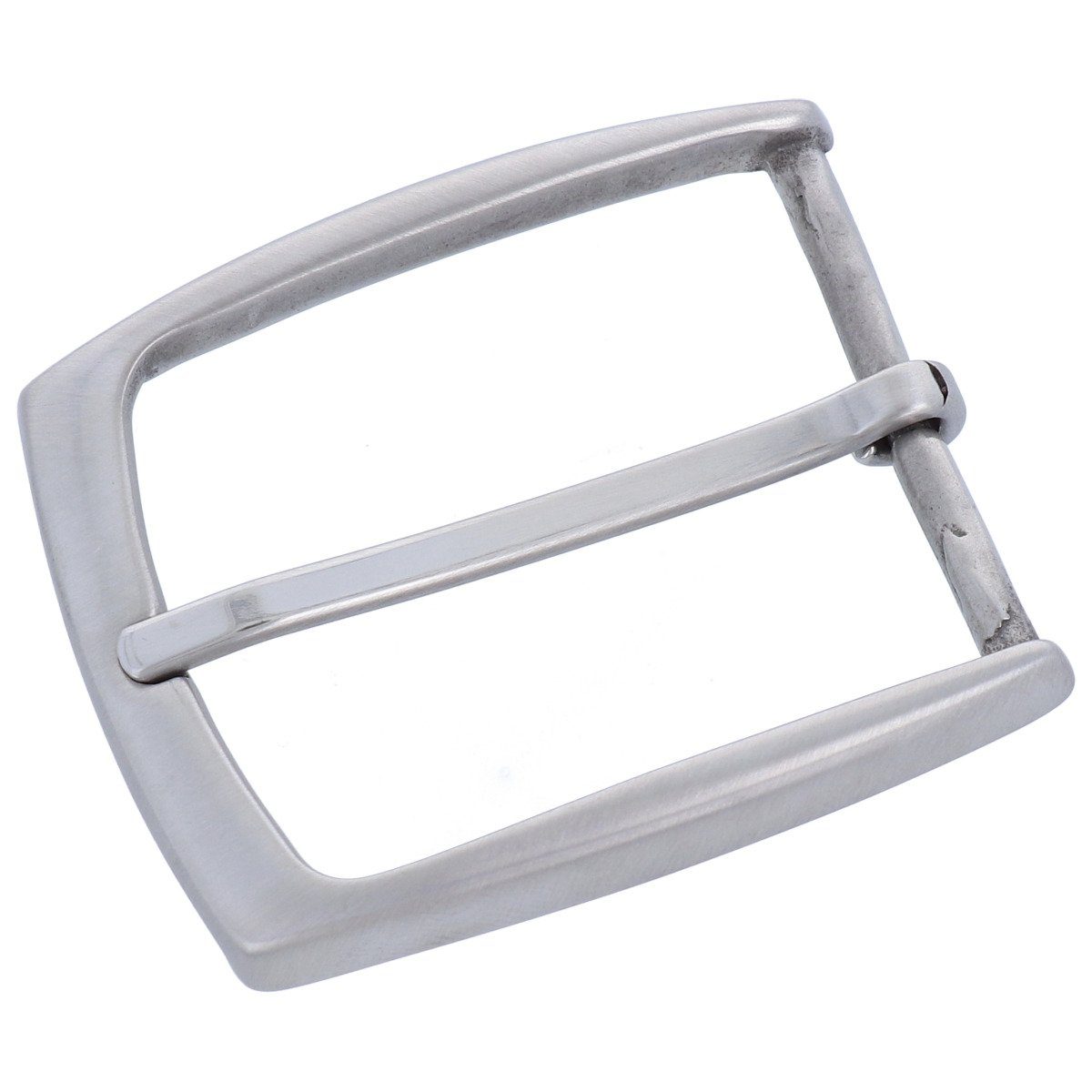 Gürtelschnalle 40mm Edelstahl Silber - Buckle Montreuil - 335807540020