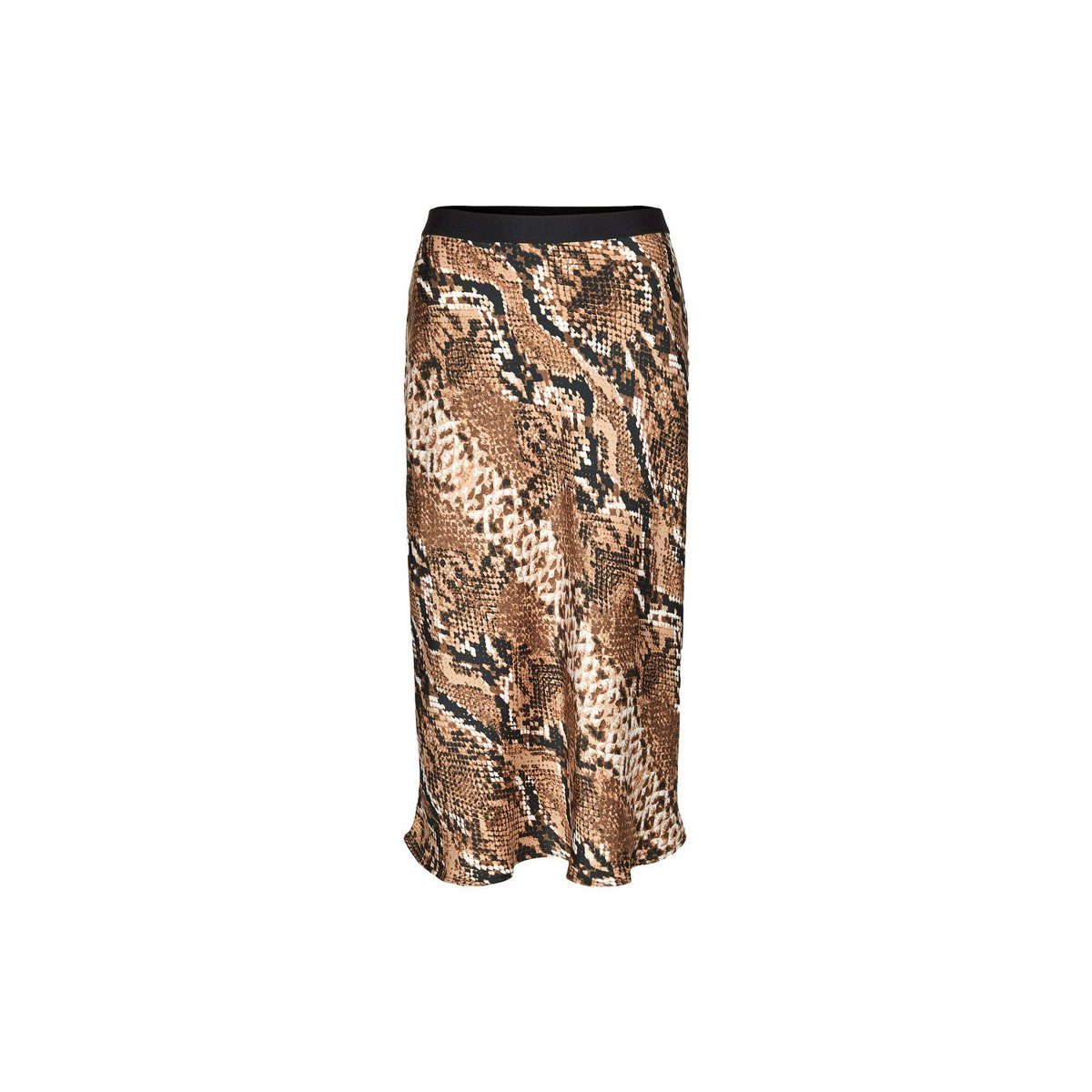 OPUS Jerseyrock Faltenrock für Damen in beige (1-tlg)