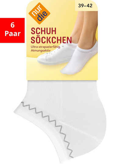 Nur Die Шкарпетки для кросівок Schuhsöckchen (6-Paar)