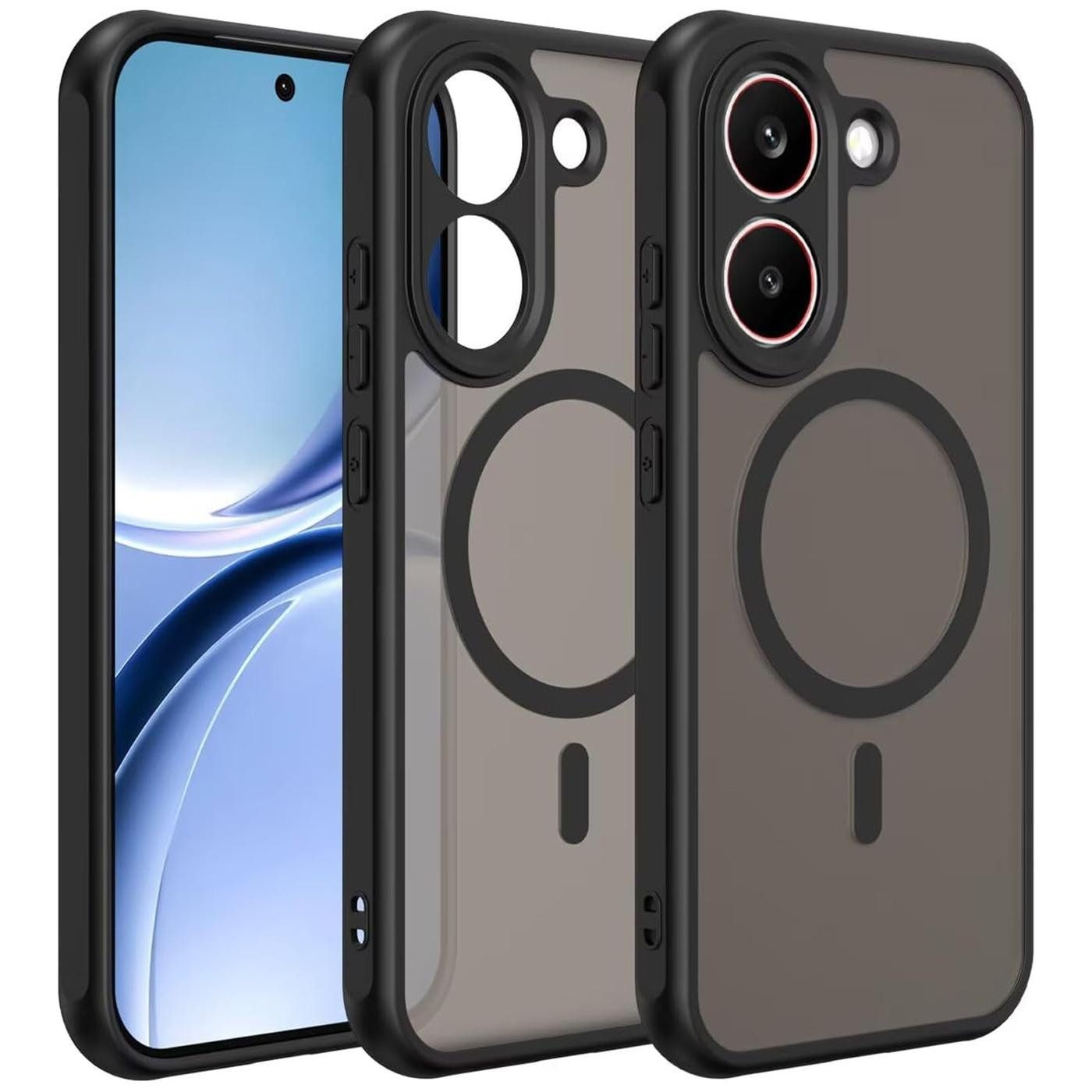 CoolGadget Handyhülle Magnet-Hülle für Xiaomi Poco X8 Pro Schutzhülle magnetisch 6,59 Zoll, Hülle Matt Stoßfest kompatibel mit QI-Laden Zubehör Kameraschutz Case