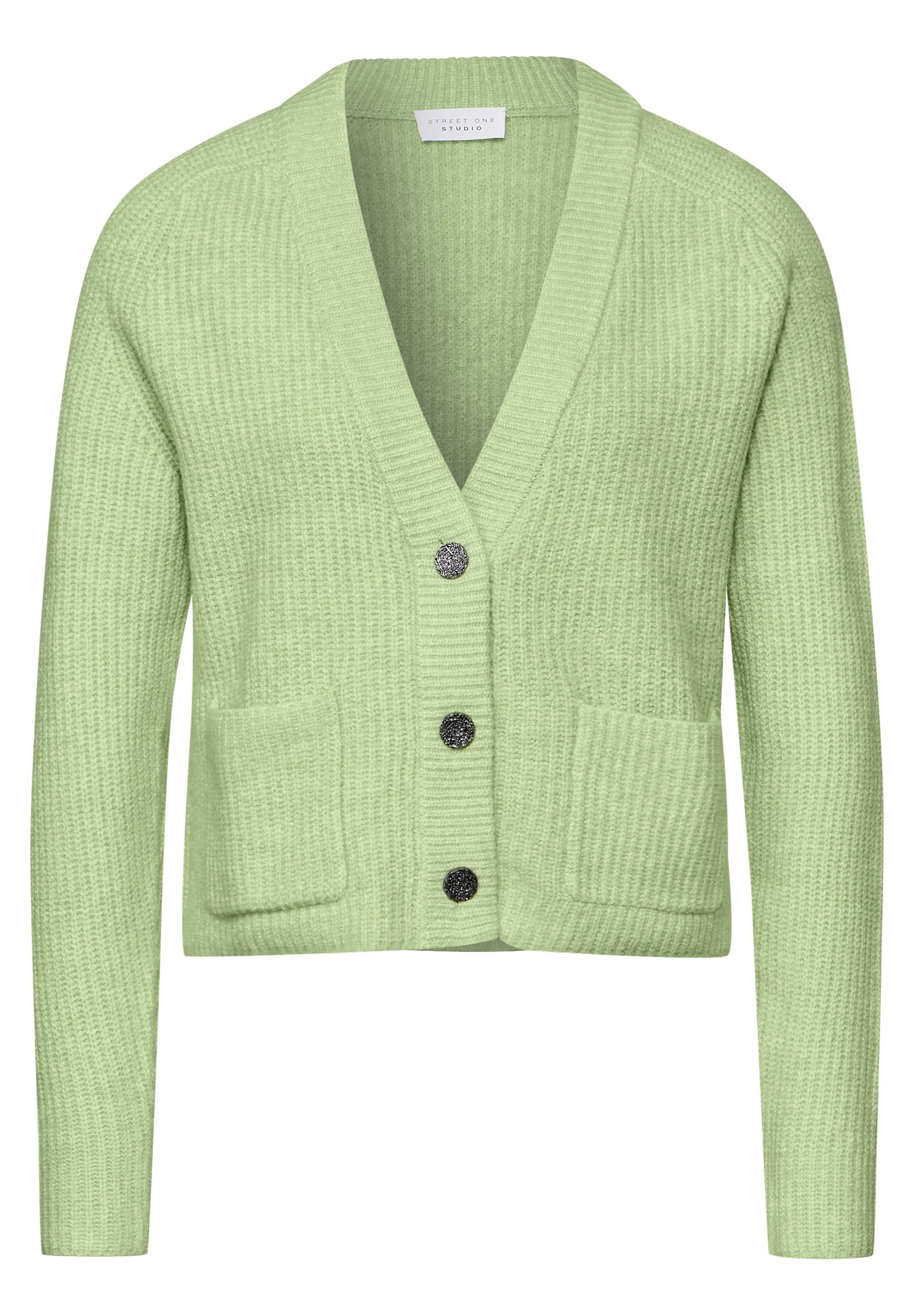STREET ONE STUDIO Cardigan mit V-Ausschnitt