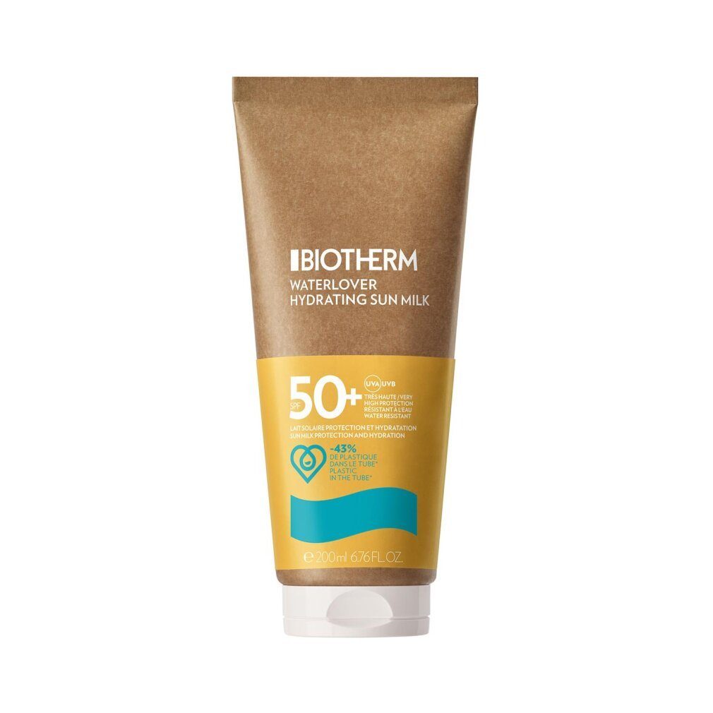 BIOTHERM Sonnenschutzcreme Waterlover Hydrating Sun Milk SPF 50 200ml