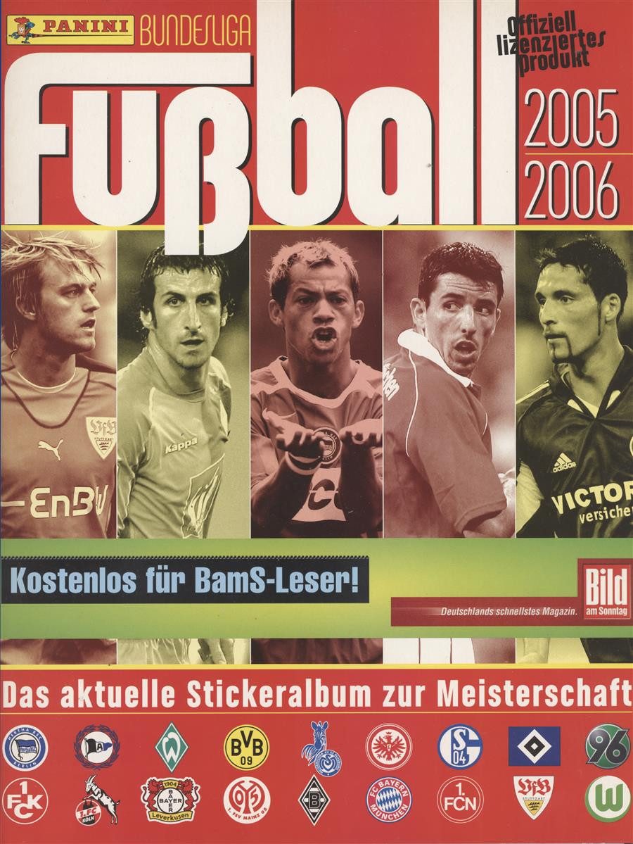 Panini Bücher-Adventskalender Panini Bundesliga 05/06 - Album