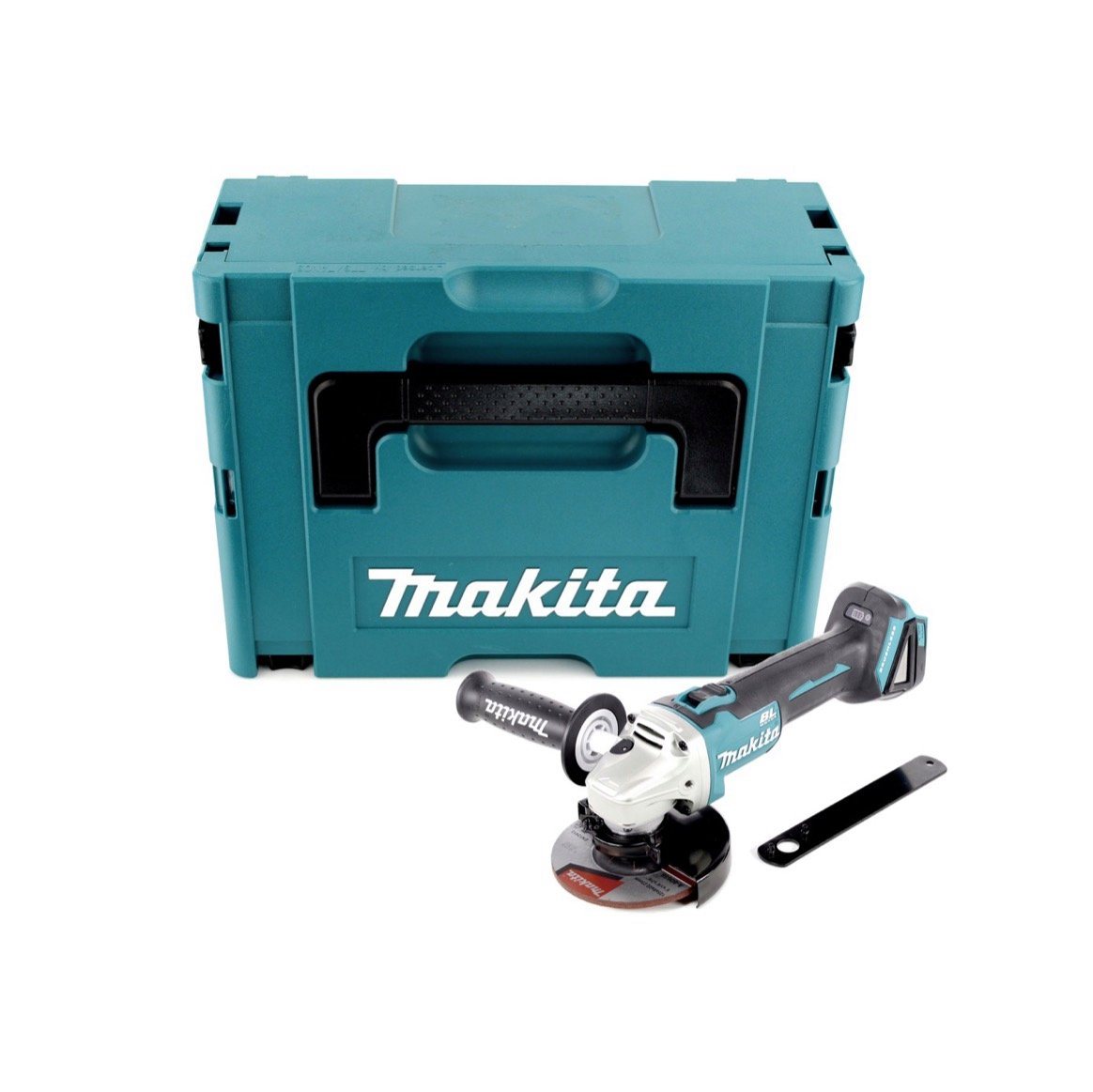 Thumbnail - Makita Winkelschleifer DGA 506 ZJ Akku Winkelschleifer 18 V 125 mm Brushless + Makpac - ohne
