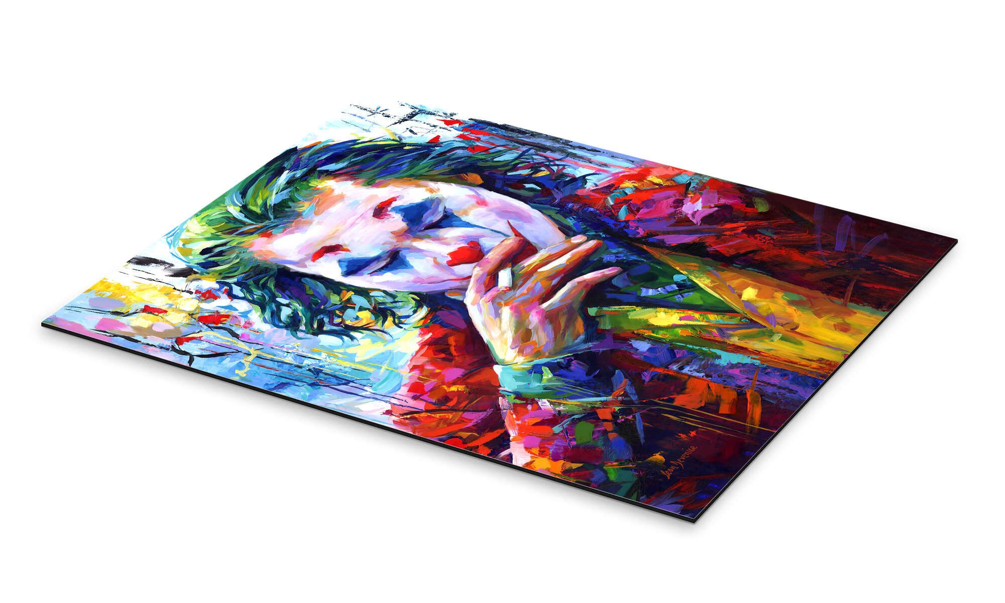 Posterlounge Wandbild Smoking Joker Pop Art, günstig online kaufen