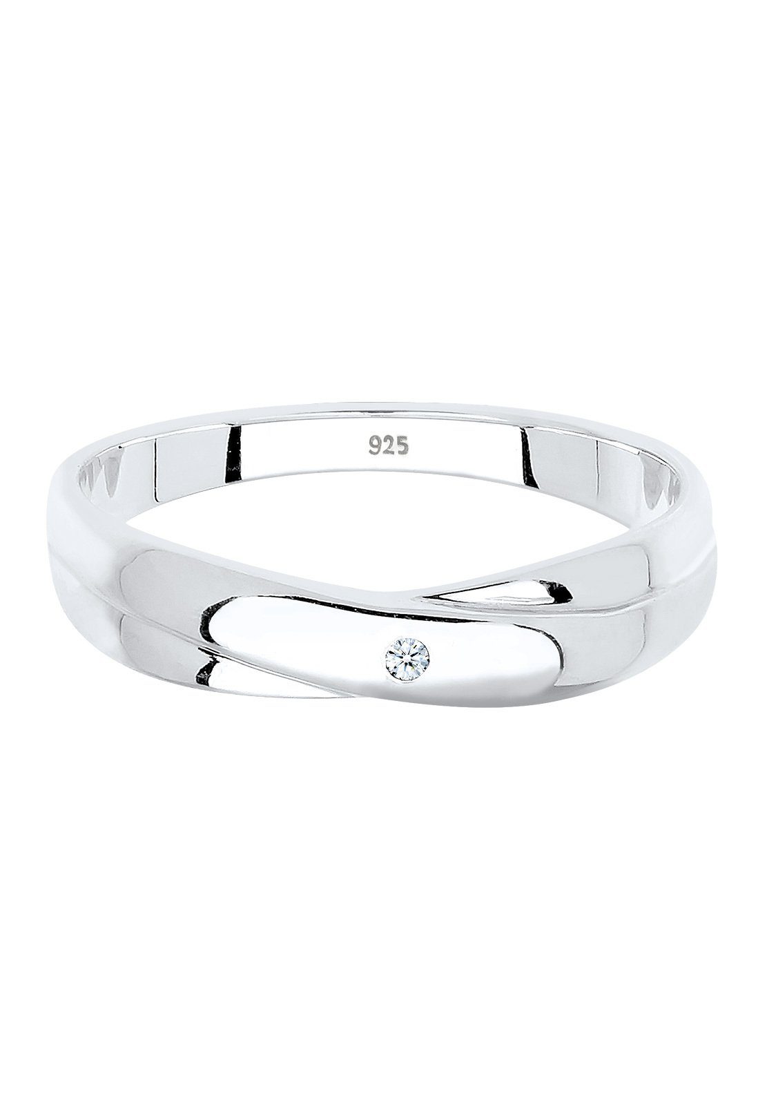 Elli DIAMONDS Verlobungsring Geschenkidee Diamant 0.015 ct. 925 Silber günstig online kaufen