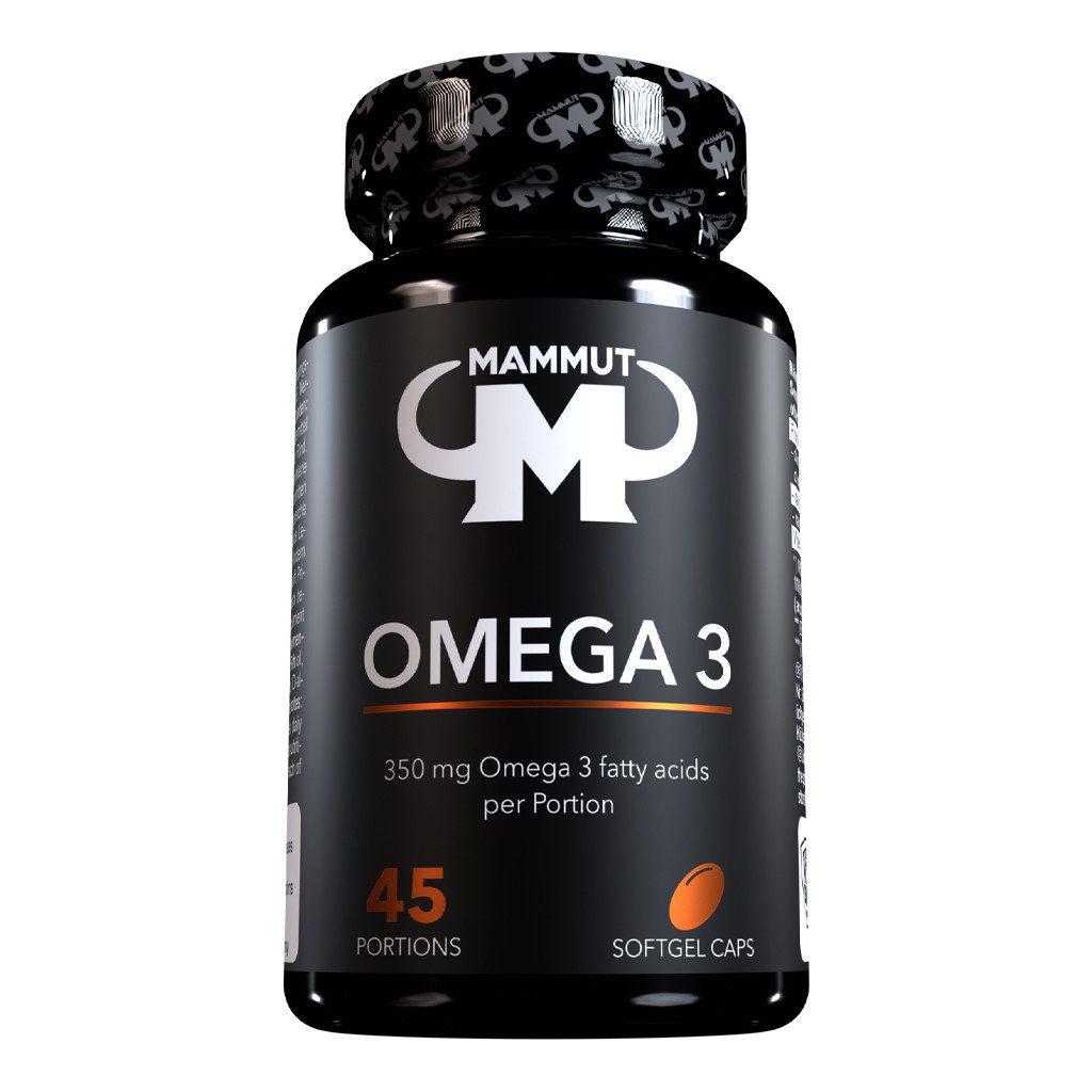 Mammut Nutrition Omega 3 Caps - 90 Stück/Dose Kapsel, 65.1 g