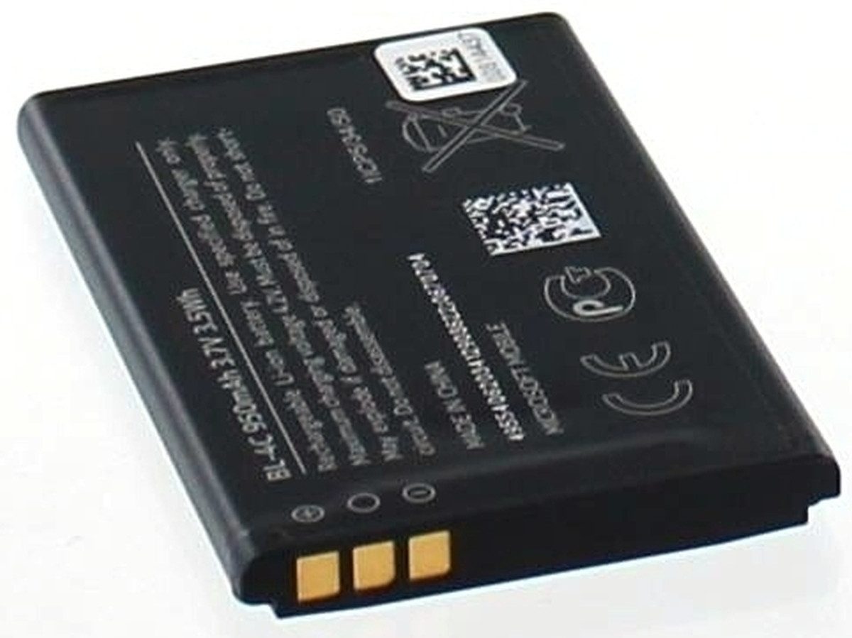 Akku für Nokia RM-945 Li-Ion 3,7 Volt 860 mAh schwarz Handy-Akku
