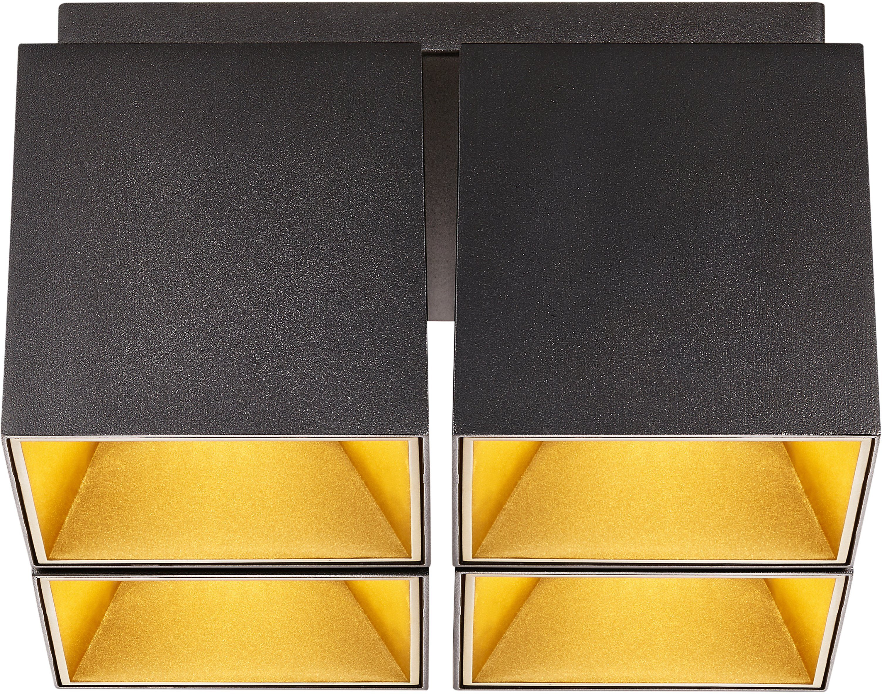 Nordlux Deckenstrahler Ethan, ohne Leuchtmittel, wechselbares Standard GU10 Leuchtmittel, nicht enthalten