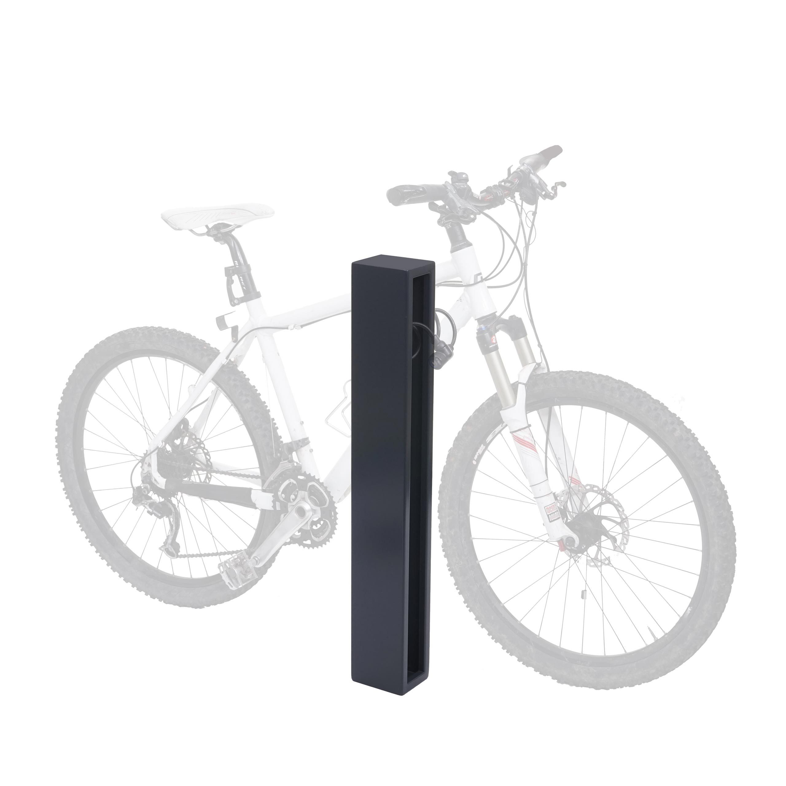 PROREGAL® Fahrradständer Fahrradbügel 87x10x13cm verzinkter Stahl Outdoor