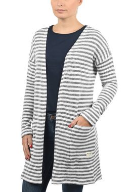 DESIRES Cardigan Fee offen geschnittene Strickjacke in Streifen Optik