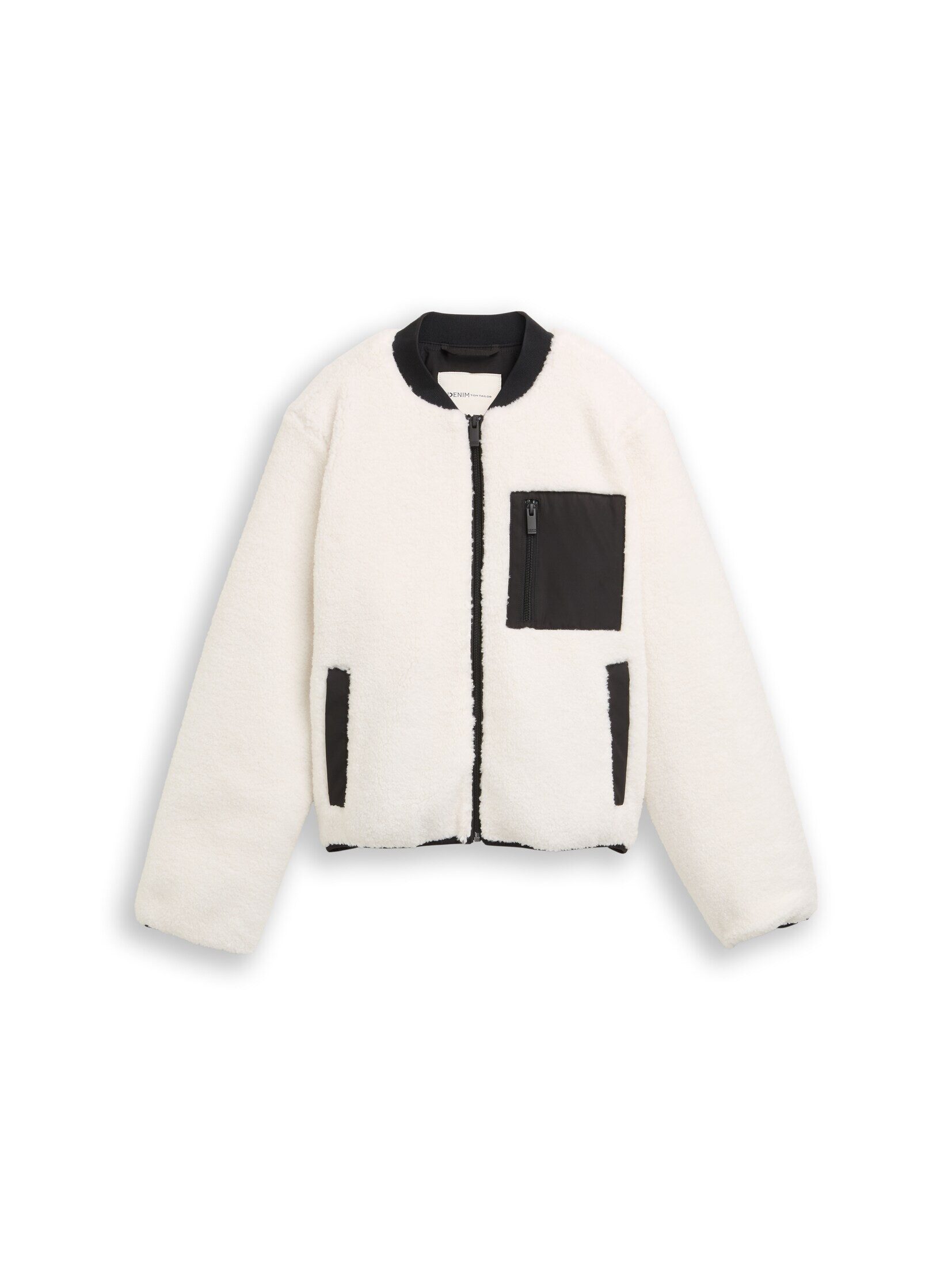 TOM TAILOR Denim Steppjacke Teddy-Jacke mit günstig online kaufen