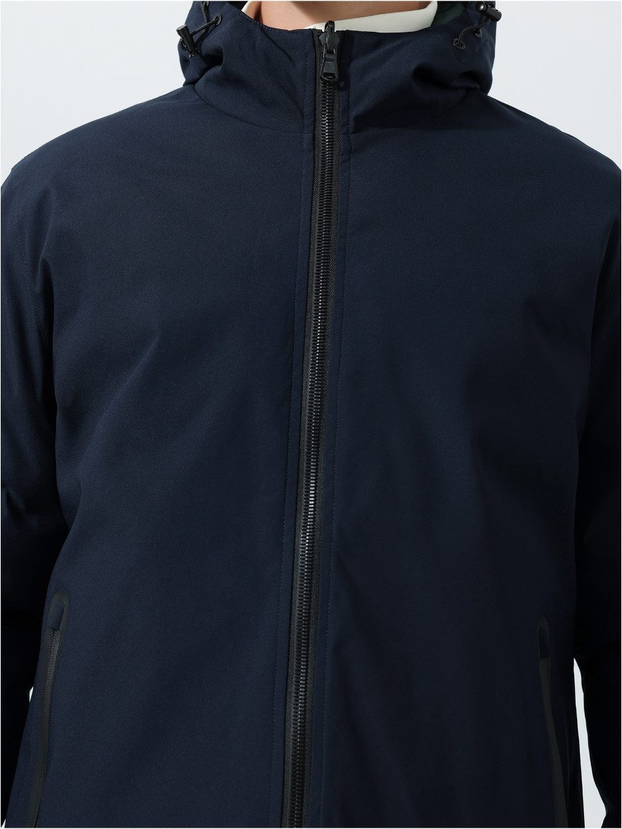 YOUTHUP Winterjacke Herren doppelseitige Übergangsjacke winddichte Steppjacke