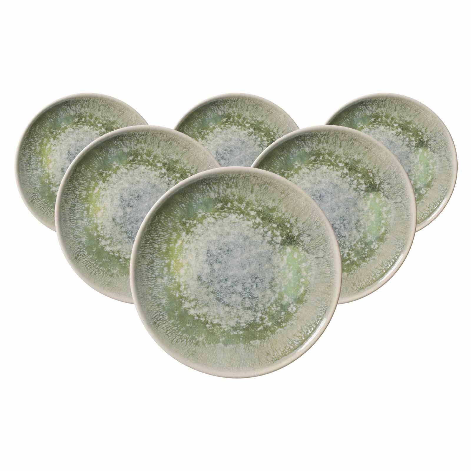 Ritzenhoff & Breker Frühstücksteller Cecina Dessertteller ø 20,5 cm 6er Set, (6 St)