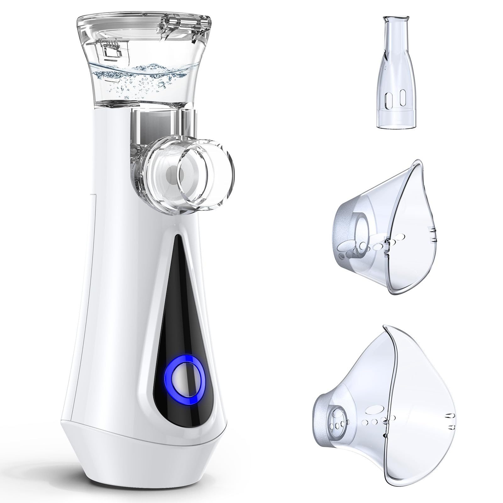 HOMELIVE Inhalator Inhalationsgerät Kinder und Erwachsene, Ultraleise <25DB, 1-tlg.