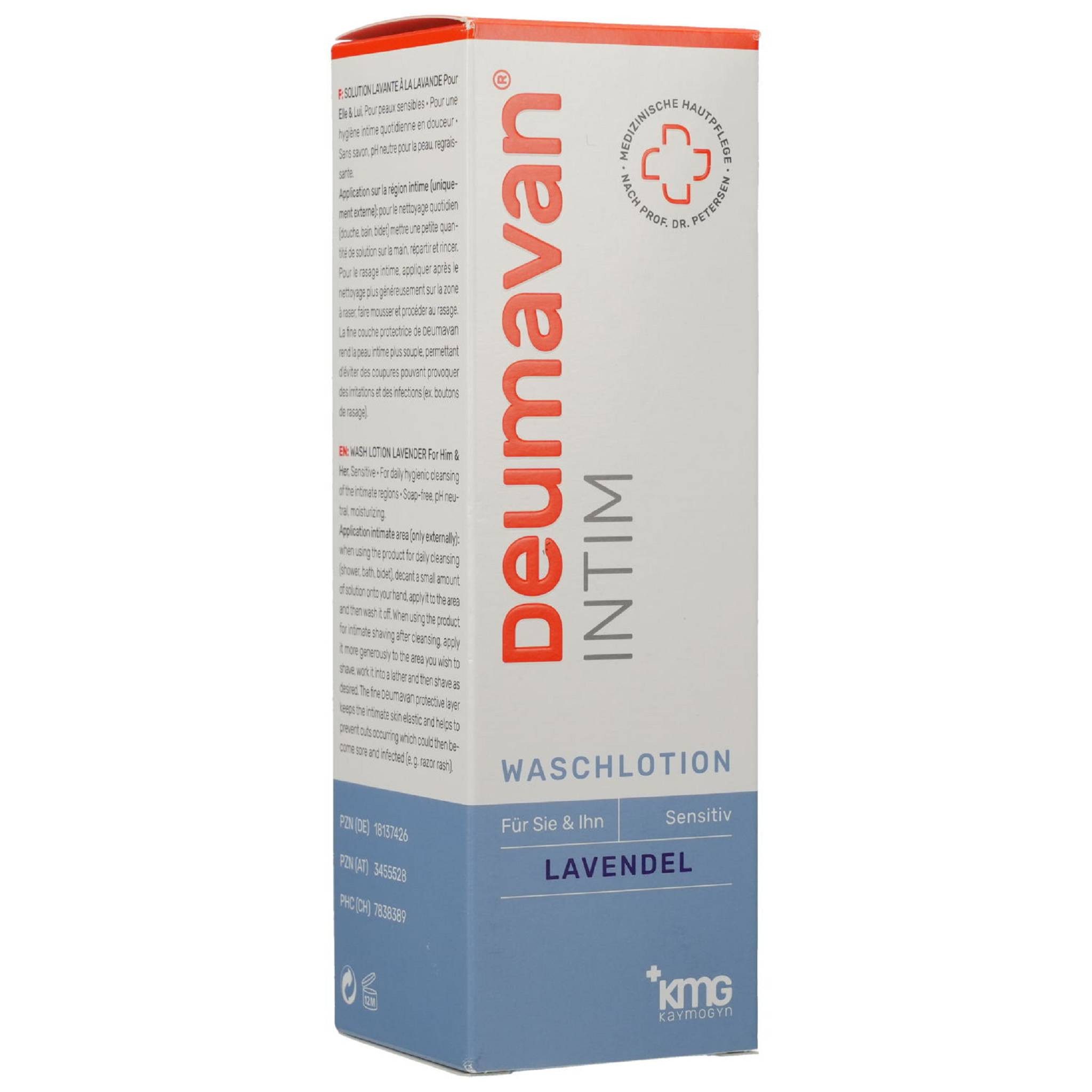 Deumavan Intimpflege Intim Waschlotion Lavendel 200ml PZN 18137426
