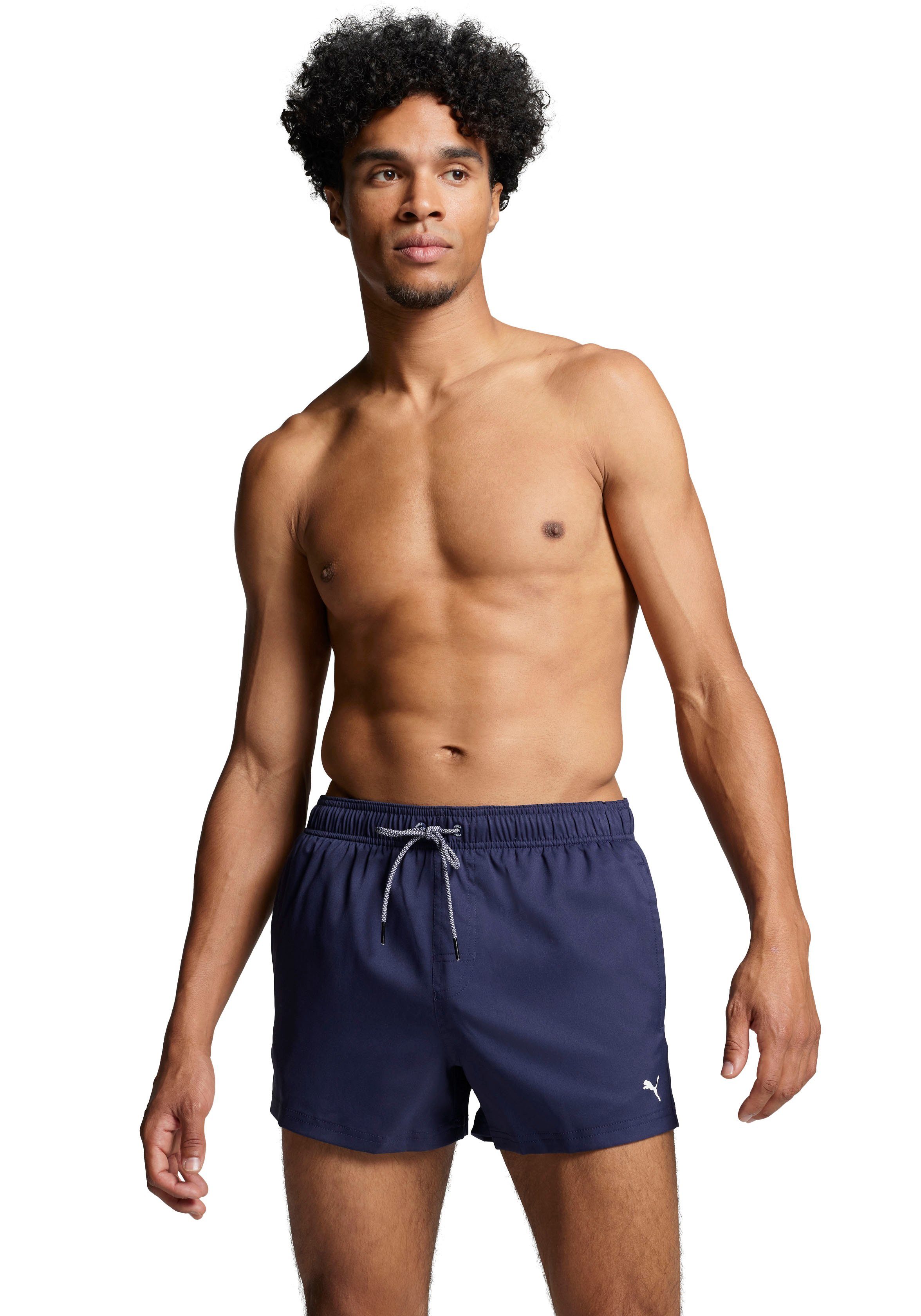 PUMA Badeshorts PUMA SWIM MEN SHORT LENGTH SWIM SHORTS mit seitlichen Eingr günstig online kaufen