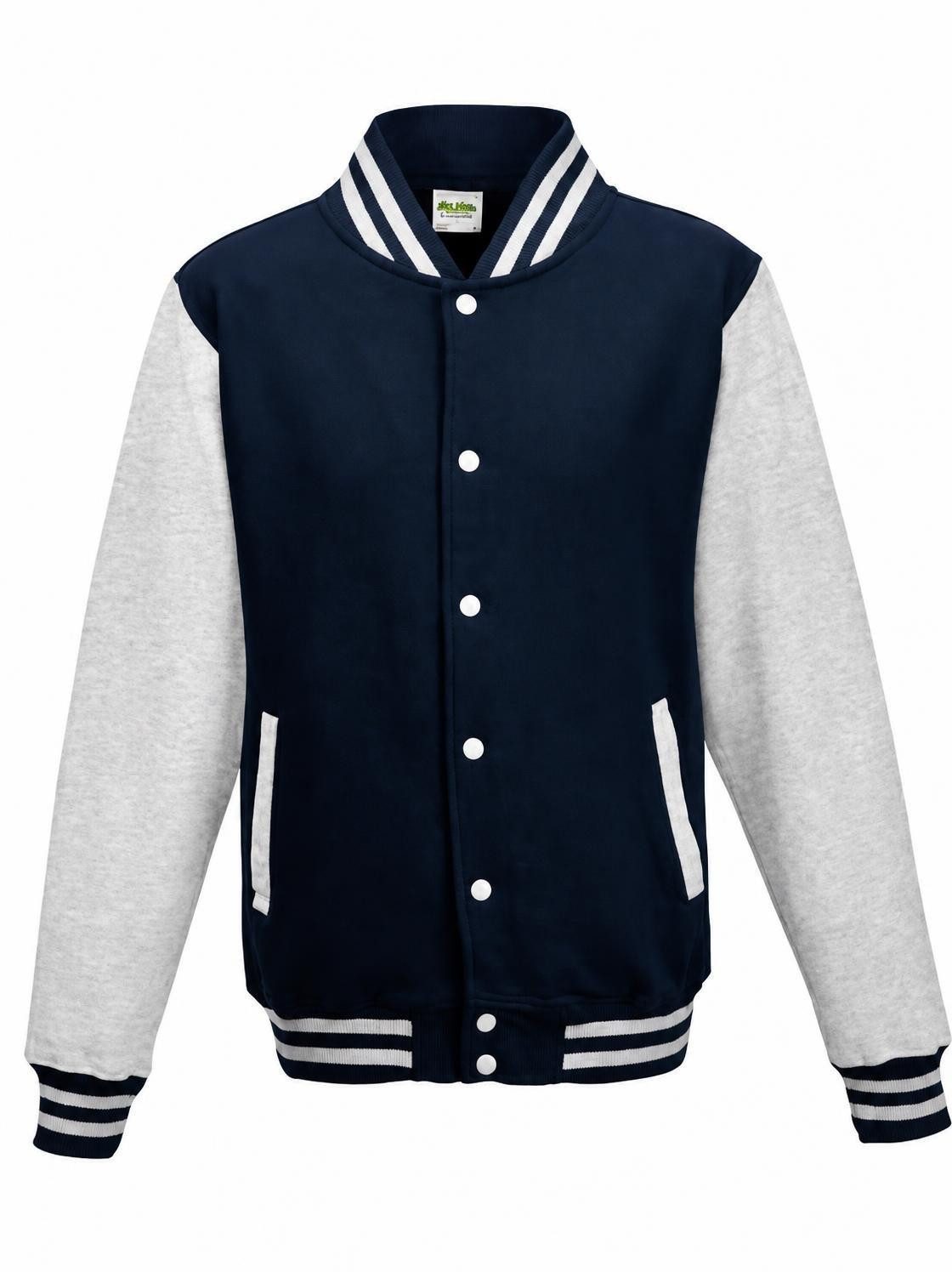 Just Hoods Sweatjacke Varsity Jacket / College Jacke