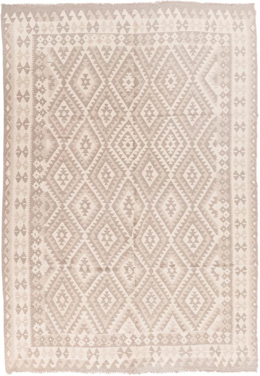 Orientteppich Kelim Afghan Heritage 212x284 Handgewebter Moderner Orientteppich, Nain Trading, rechteckig, Höhe: 3 mm