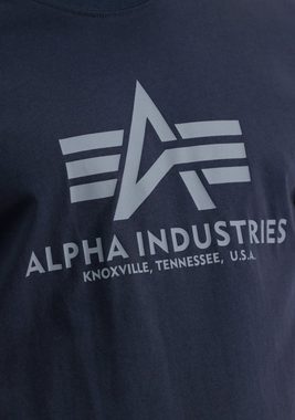 Alpha Industries T-Shirt ALPHA INDUSTRIES Men - T-Shirts Basic T 2 Pack