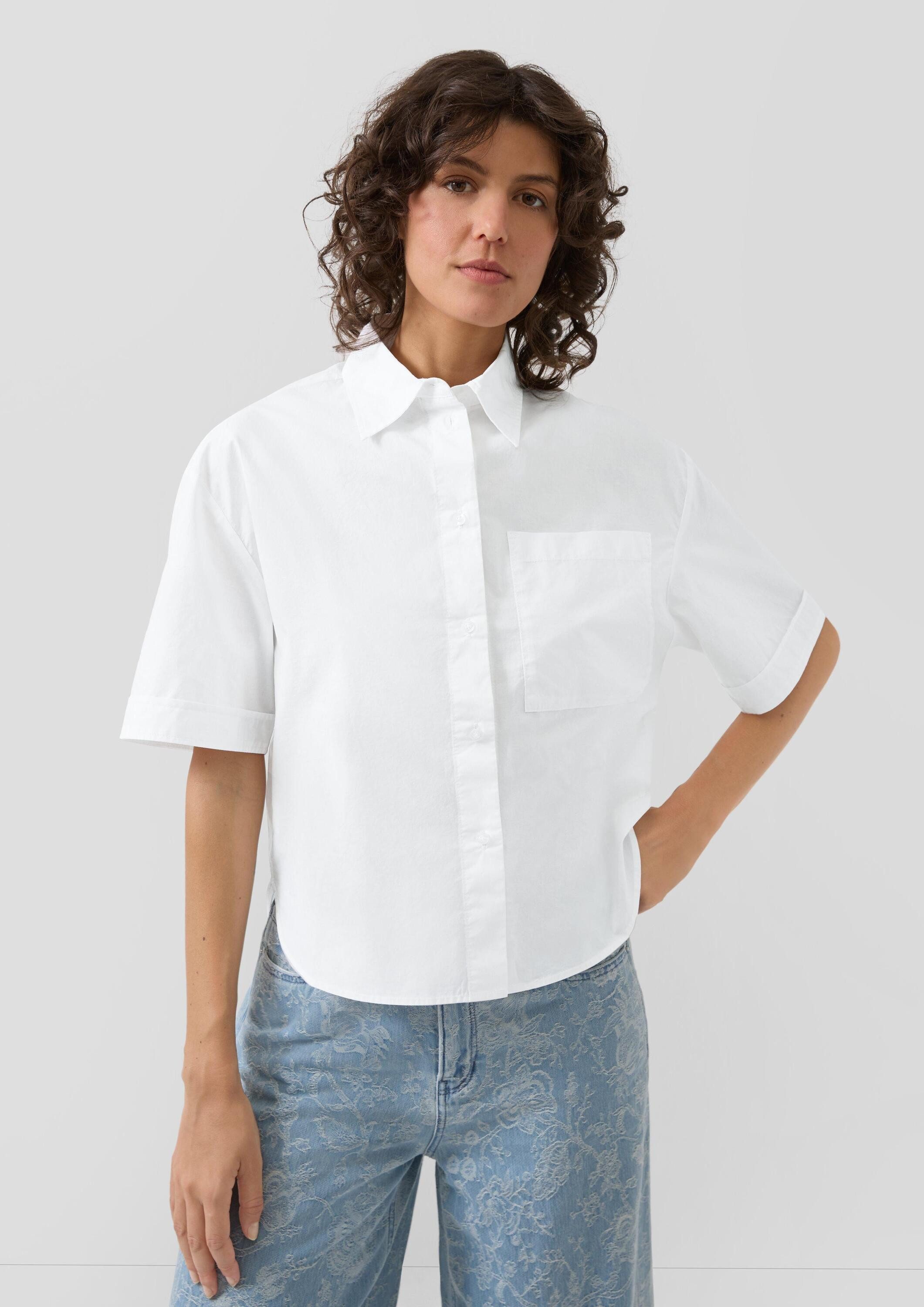 Kurzarmbluse Bluse