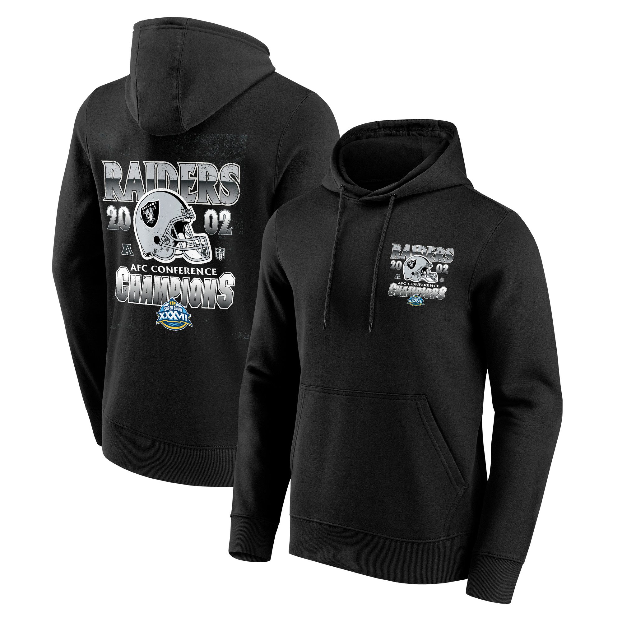 Kapuzenpullover Fanatics Hoodie Las Vegas Raiders Raiders Champs