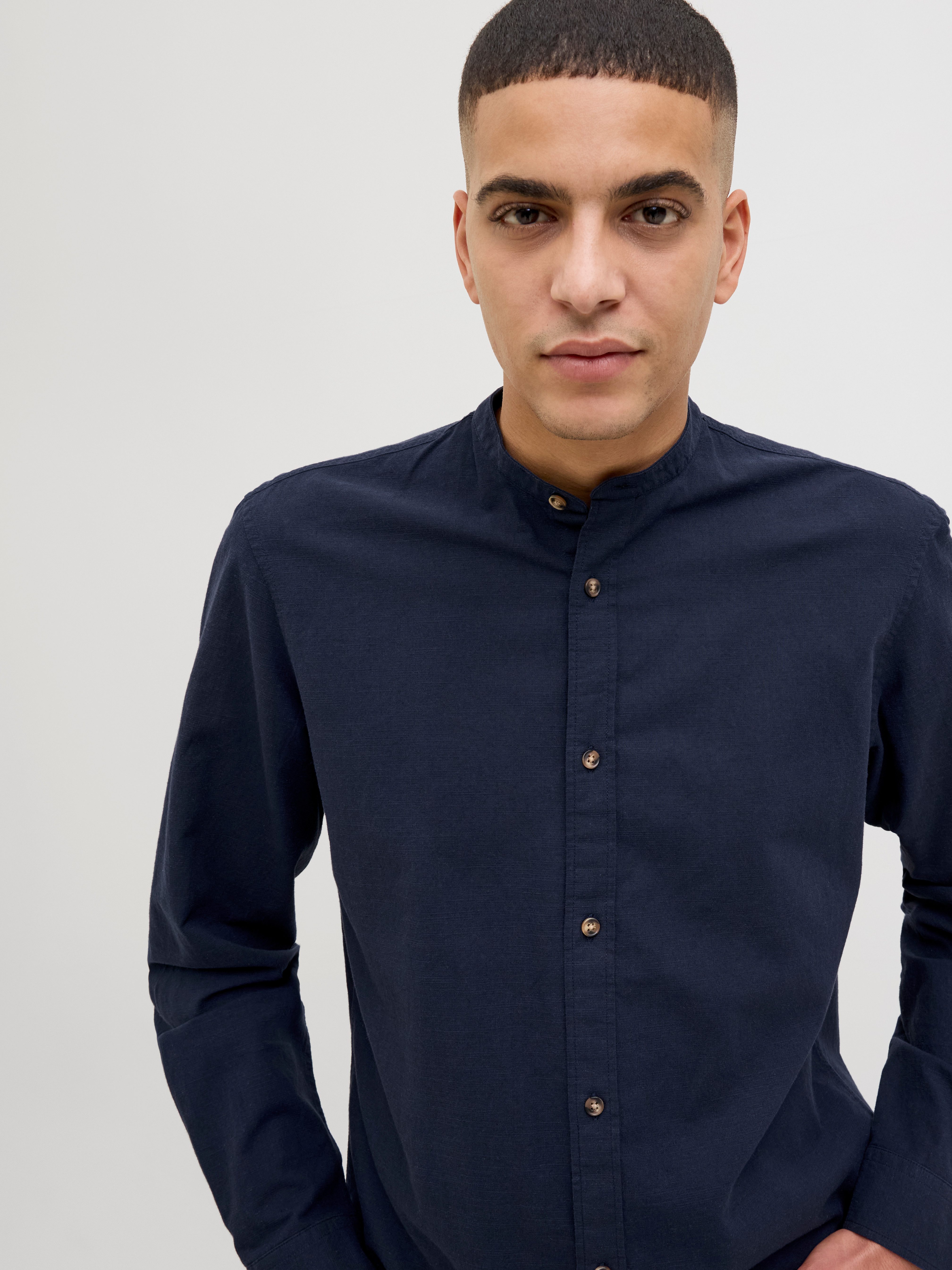 Jack & Jones Langarmhemd JJESUMMER BAND günstig online kaufen