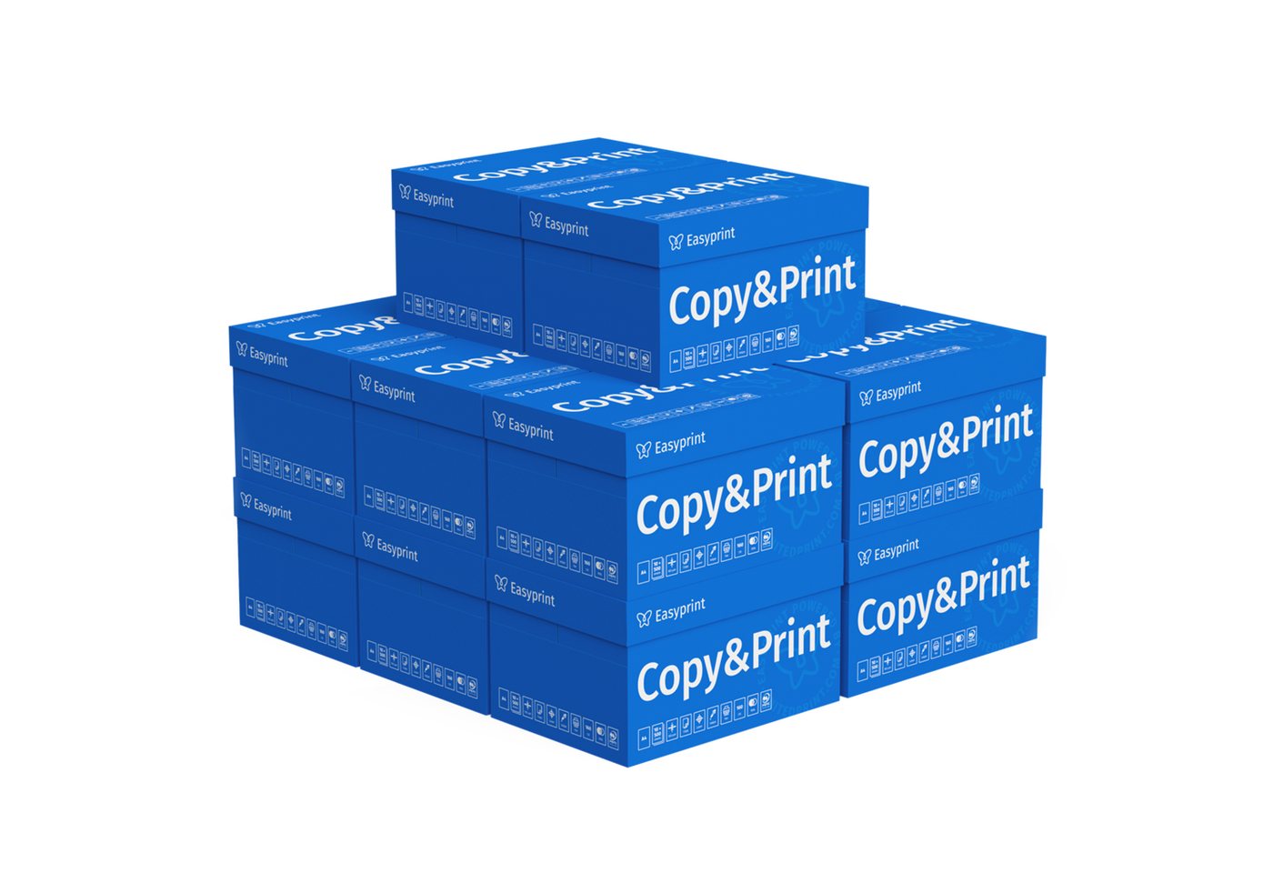 Thumbnail - Easyprint Drucker- und Kopierpapier Kopierpapier 70000 Blatt A4 Premium Hochweiß CIE 160 Testsieger PEFC