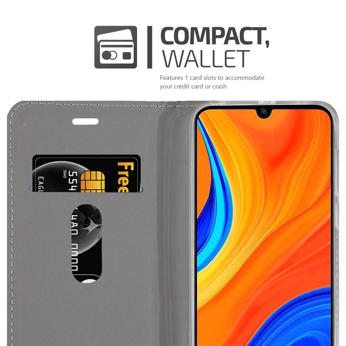 Cadorabo Handyhülle für Huawei Y6S Hülle Huawei Y6S, Klappbare Handy Schutzhülle - Hülle - mit Standfunktion und Kartenfach